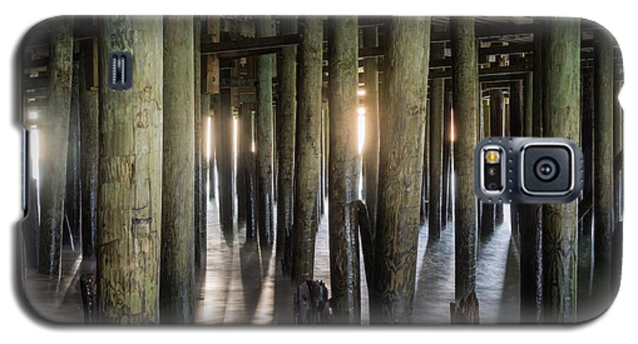 New Jersey Galaxy S5 Case featuring the photograph Under the Boardwalk #1 by Kristopher Schoenleber