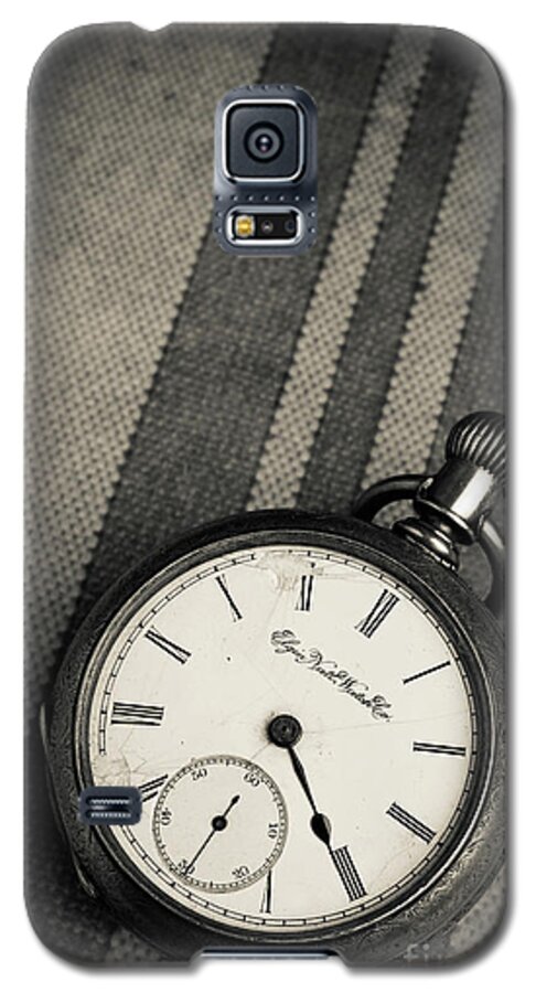Still Life Galaxy S5 Case featuring the photograph Vintage pocket watch #1 by Edward Fielding