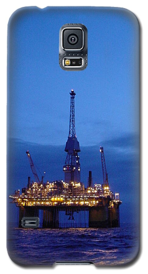 Photograph Galaxy S5 Case featuring the photograph Visund in the Twilight by Charles and Melisa Morrison