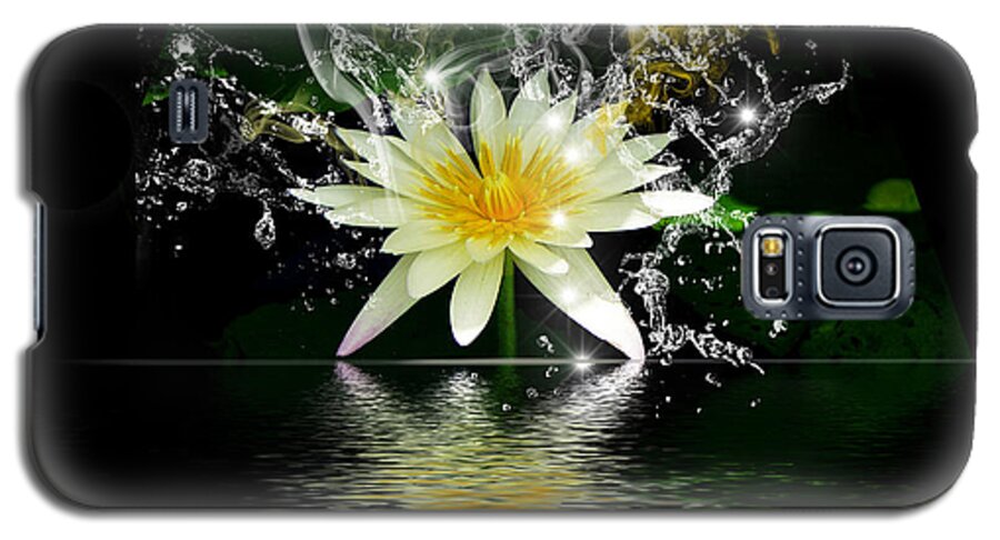 Flowers Galaxy S5 Case featuring the photograph Water Lily #1 by Gordon Engebretson