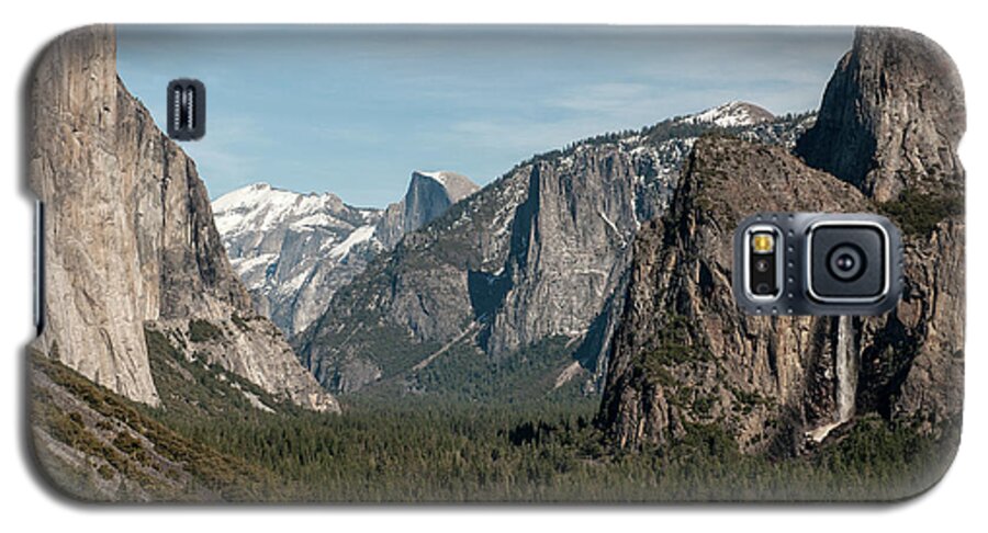 Landscape Galaxy S5 Case featuring the photograph Yosemite Valley Afternoon #1 by Sandra Bronstein