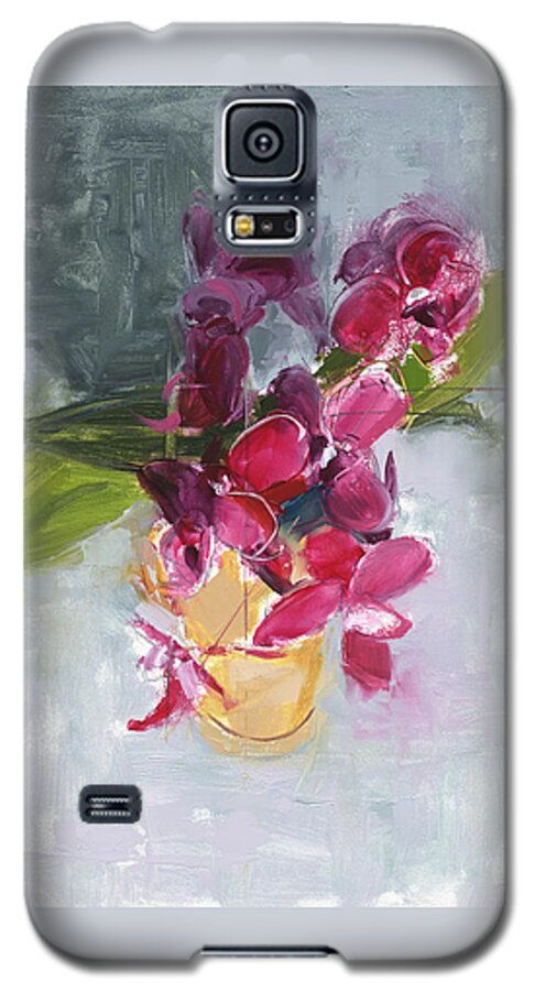 Still Life Galaxy S5 Case featuring the painting Untitled #462 by Chris N Rohrbach