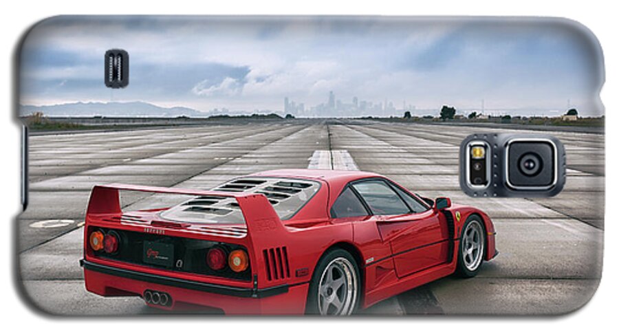 F12 Galaxy S5 Case featuring the photograph #Ferrari #F40 #Print #16 by ItzKirb Photography