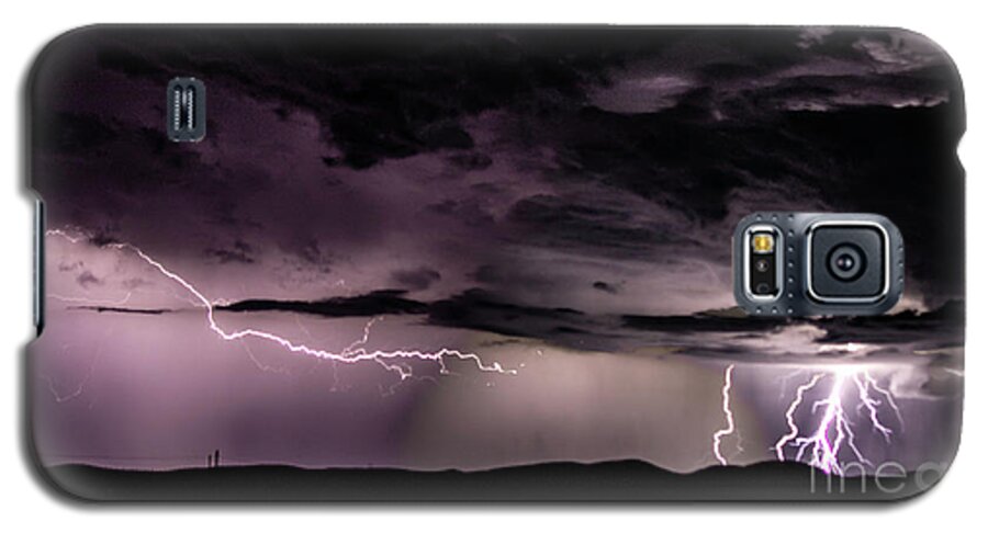 Lightning Galaxy S5 Case featuring the photograph Lightning #18 by Mark Jackson
