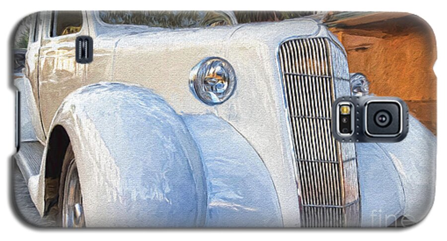 #vintage Cars Galaxy S5 Case featuring the photograph 1935 Plymouth Coupe Series 3 of 3 by Mary Lou Chmura