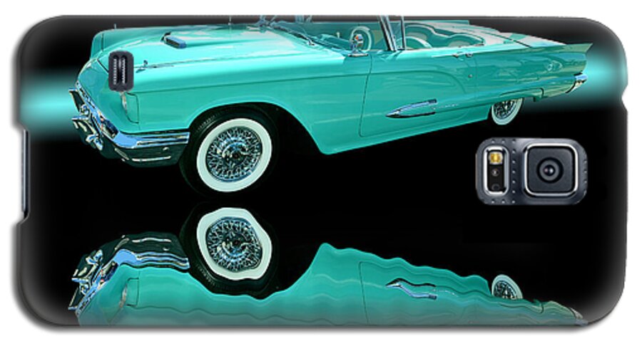 Car Galaxy S5 Case featuring the photograph 1959 Ford Thunderbird by Jim Carrell