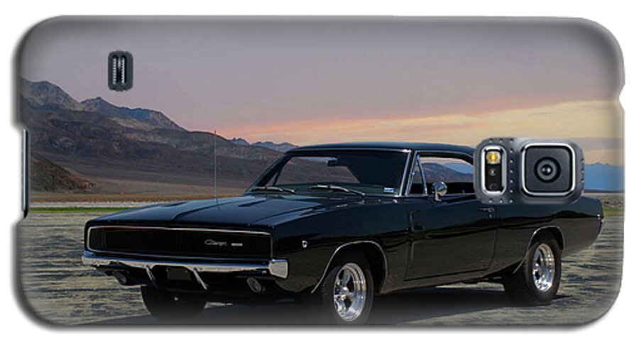 1968 Galaxy S5 Case featuring the photograph 1968 Dodge Charger RT 440 by Tim McCullough