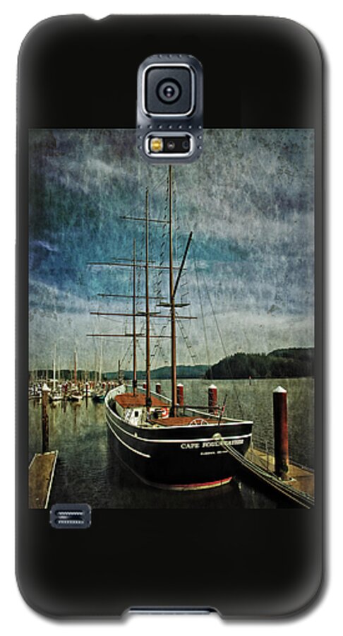 Nautical Decor Galaxy S5 Case featuring the photograph Cape Foulweather Tall Ship #2 by Thom Zehrfeld
