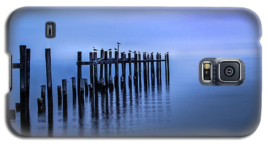 Kemah Galaxy S5 Case featuring the photograph Colorful Overcast at Twilight by James Woody