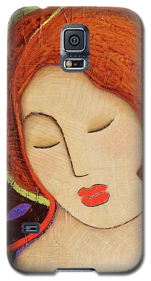 Icon Galaxy S5 Case featuring the painting Soul Memory by Gloria Rothrock