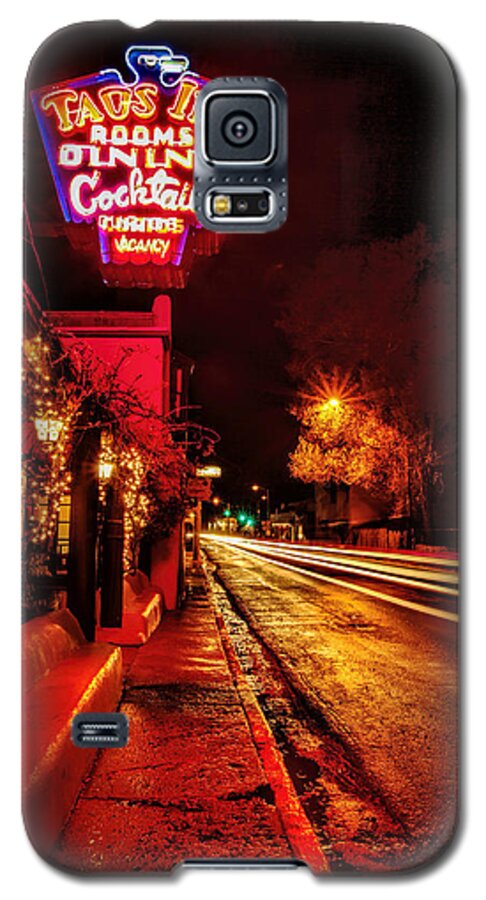 Taos Galaxy S5 Case featuring the photograph Taos Inn #3 by Diana Powell