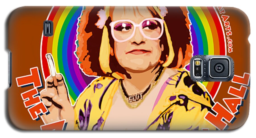 Auburn Jerry Hall Kathy Burke Gimme Gimme Gimme Vile Pussy Person Gay Laziness Galaxy S5 Case featuring the digital art The Auburn Jerry Hall #2 by BFA Prints