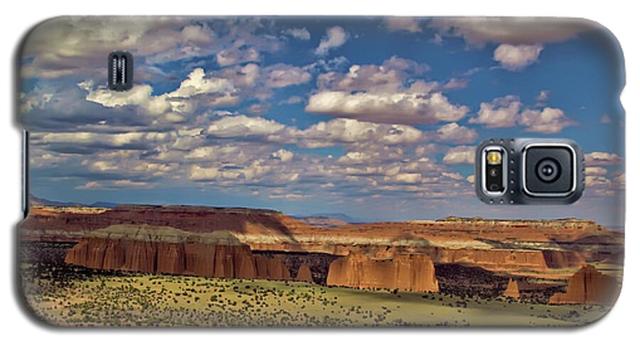 Capitol Reef National Park Galaxy S5 Case featuring the photograph Capitol Reef National Park Catherdal Valley #23 by Mark Smith