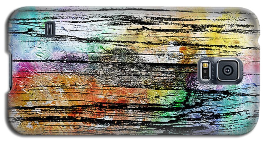 Abstract Galaxy S5 Case featuring the painting 2g Abstract Expressionism Digital Painting by Ricardos Creations
