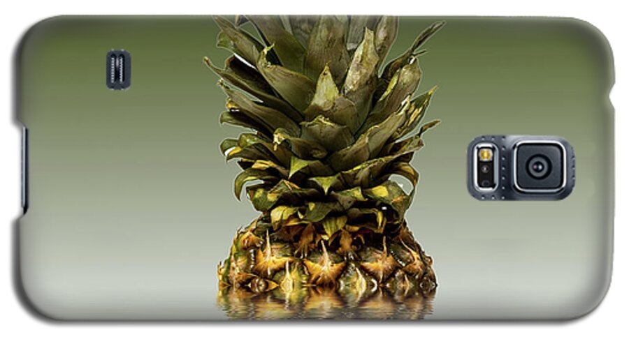 Pineapple Galaxy S5 Case featuring the photograph Fresh ripe pineapple fruits #3 by David French