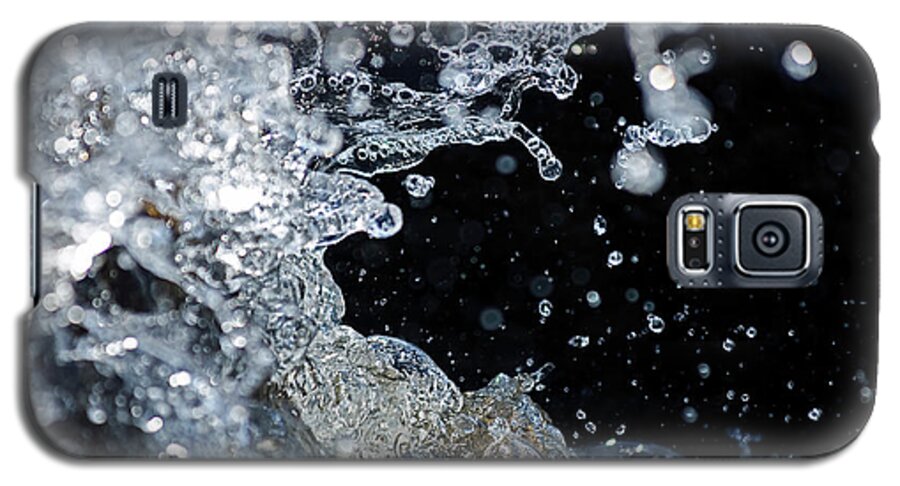Water Galaxy S5 Case featuring the photograph Water Drops #3 by JT Lewis