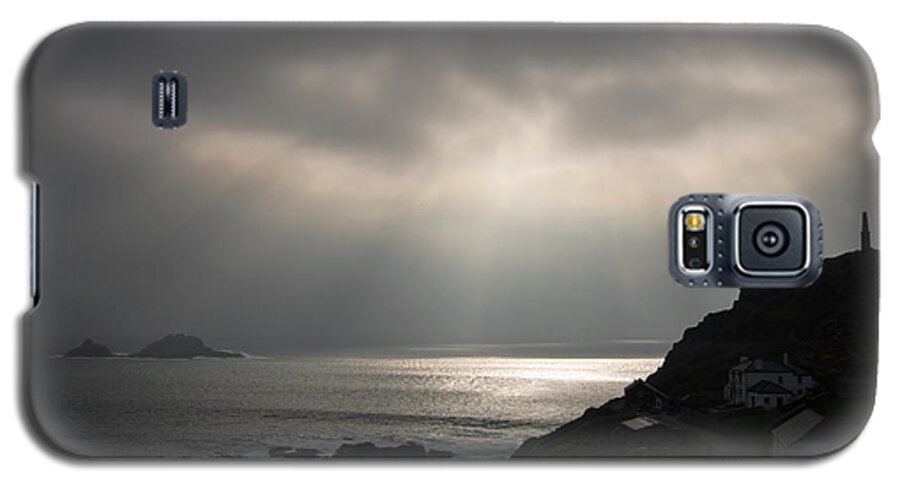 Cape Cornwall Galaxy S5 Case featuring the photograph Cape Cornwall #4 by Pete Hemington