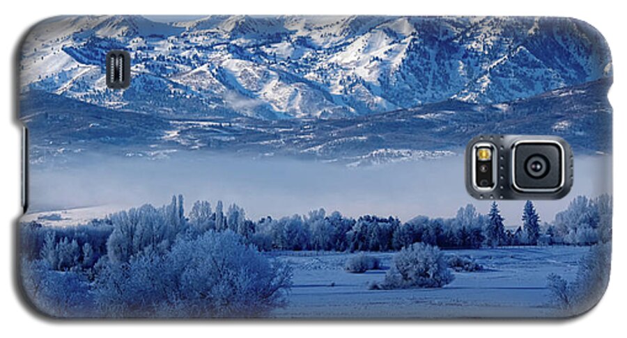 Wasatch Mountains Galaxy S5 Case featuring the photograph Winter in the Wasatch Mountains of Northern Utah #6 by Douglas Pulsipher