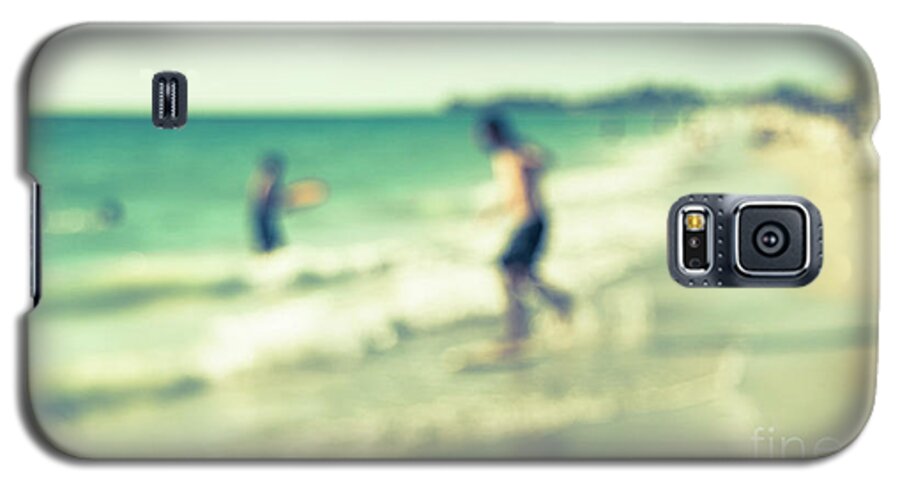 Beach Galaxy S5 Case featuring the photograph a day at the beach III by Hannes Cmarits