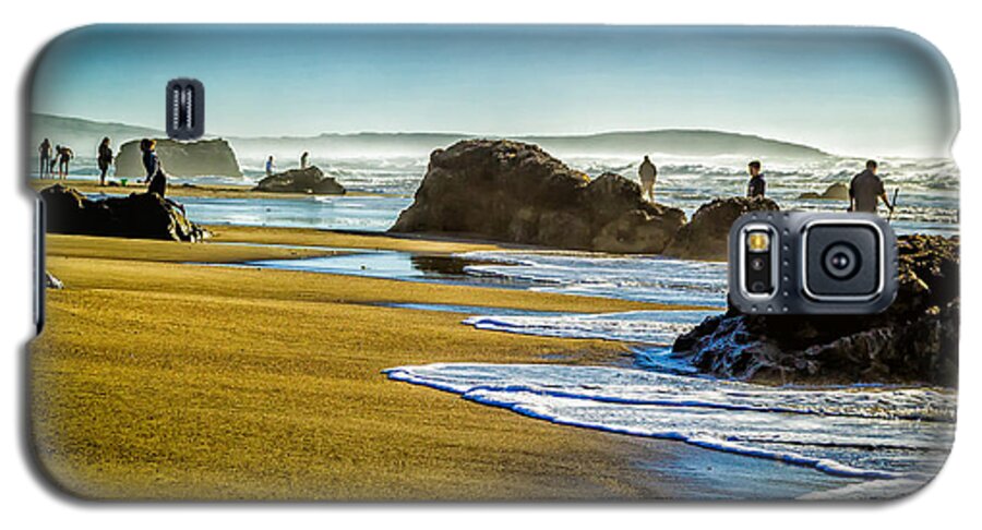 Bodega Bay Galaxy S5 Case featuring the photograph A Day At The Beach by Paul Gillham
