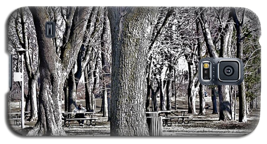 Parks Galaxy S5 Case featuring the photograph A Day in the Park by Reb Frost