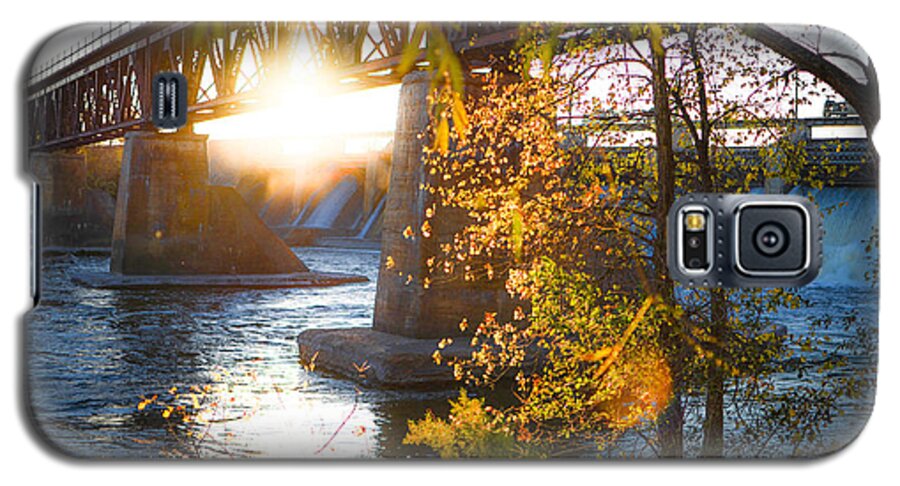 Blondeau Galaxy S5 Case featuring the photograph Blanchard Dam - A Favorite Place by Alex Blondeau