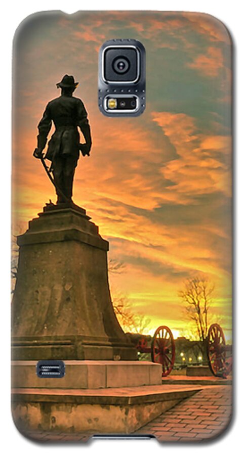 Virginia Military Institute Galaxy S5 Case featuring the photograph A VMI Sunset by Don Mercer
