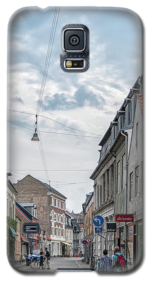 Aarhus Galaxy S5 Case featuring the photograph Aarhus Urban Scene by Antony McAulay