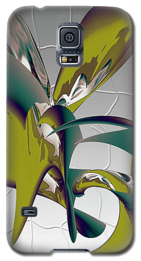 Abstract Galaxy S5 Case featuring the digital art Abstract 2258 by Gerlinde Keating