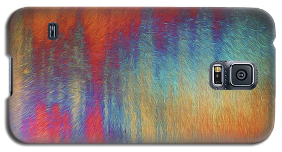 Digital Galaxy S5 Case featuring the photograph Abstract Reflection by Teresa Wilson