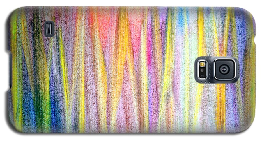 Abstract Galaxy S5 Case featuring the painting Abstract Watercolor A2 1216 by Mas Art Studio