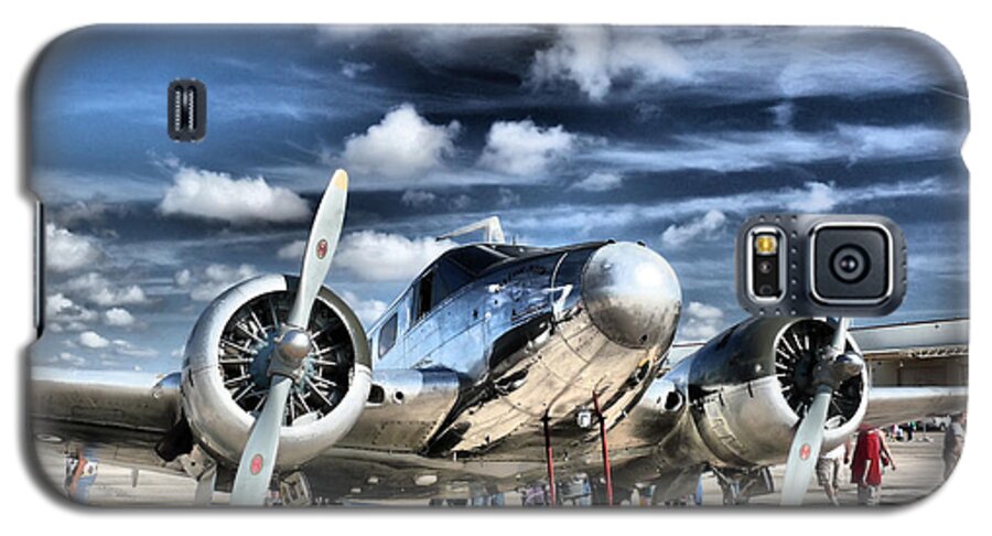 Airplane Galaxy S5 Case featuring the photograph Air HDR by Arthur Herold Jr