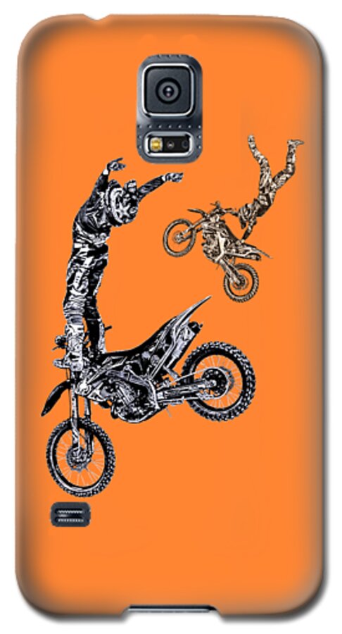Motorcycle Galaxy S5 Case featuring the photograph Air Riders by Caitlyn Grasso