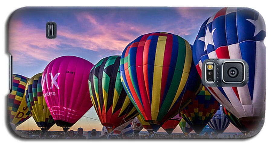 Albuquerque Galaxy S5 Case featuring the photograph Albuquerque Hot Air Balloon Fiesta by Ron Pate