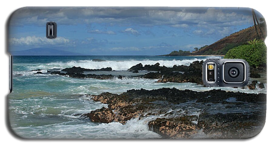 Aloha Galaxy S5 Case featuring the photograph Aloha Island Dreams Paako Beach Makena Secret Cove Hawaii by Sharon Mau