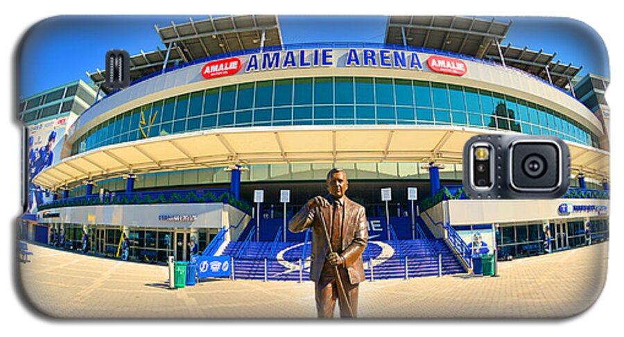 Amalie Arena Galaxy S5 Case featuring the photograph Amalie Arena by Lisa Wooten