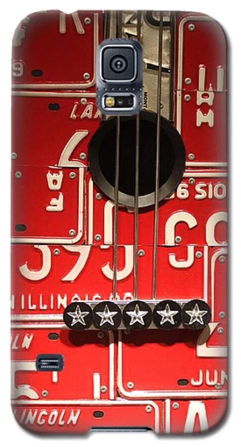 Guitar Galaxy S5 Case featuring the photograph American Music by Lauri Novak