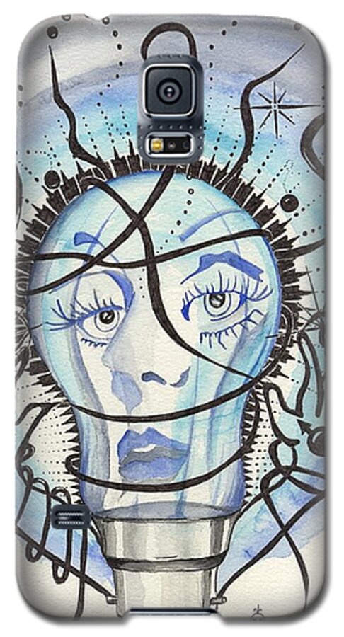Idea Galaxy S5 Case featuring the digital art An idea by Darren Cannell