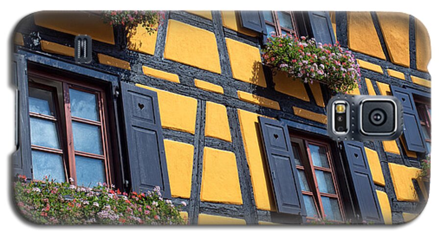 Alsace Galaxy S5 Case featuring the photograph Ancient Alsace Auberge by Gary Karlsen