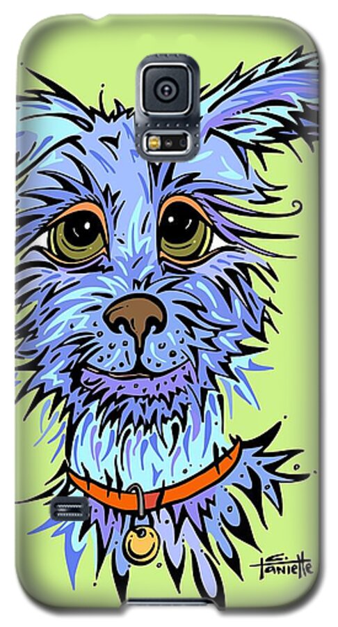 Dog Galaxy S5 Case featuring the digital art Andre by Tanielle Childers