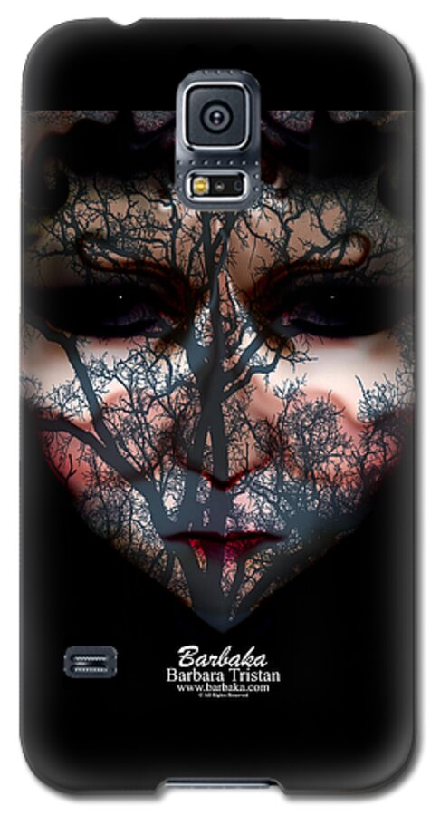 Frankenstein's Child Galaxy S5 Case featuring the photograph Angry Monster Child #4 by Barbara Tristan
