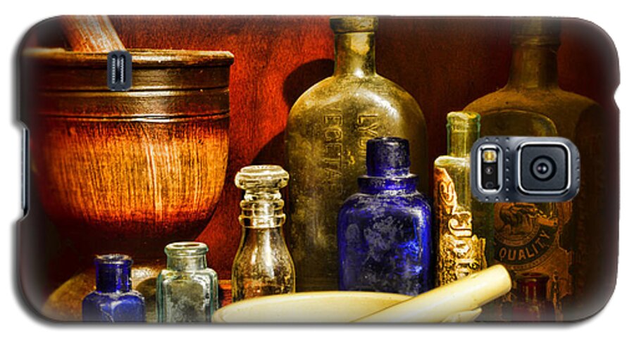 Paul Ward Galaxy S5 Case featuring the photograph Apothecary - Tools of the Pharmacist by Paul Ward