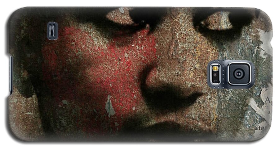 Aretha Franklin Galaxy S5 Case featuring the digital art Aretha Franklin - Tribute by Paul Lovering