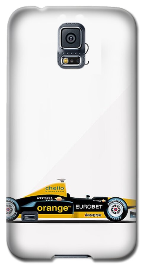 Formula 1 Galaxy S5 Case featuring the painting Arrows Asiatech A22 F1 Poster by Beautify My Walls