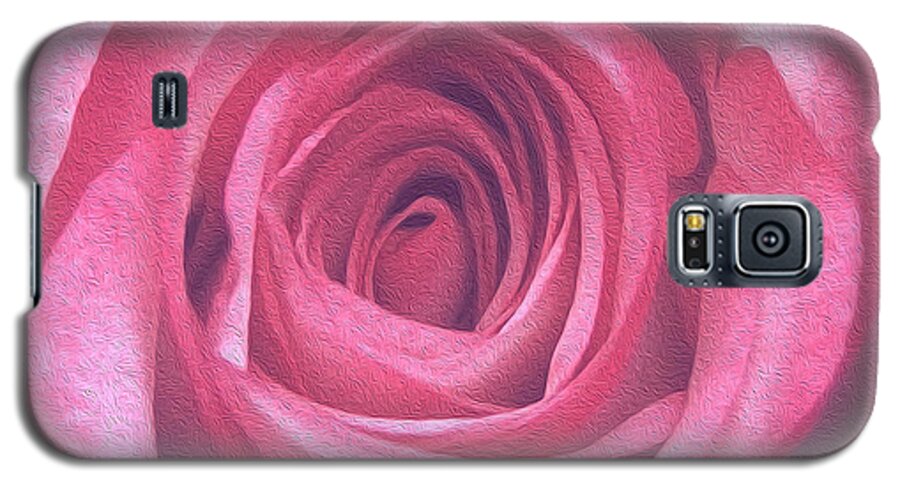Rose Galaxy S5 Case featuring the photograph Artistic Red Rose by Johanna Hurmerinta