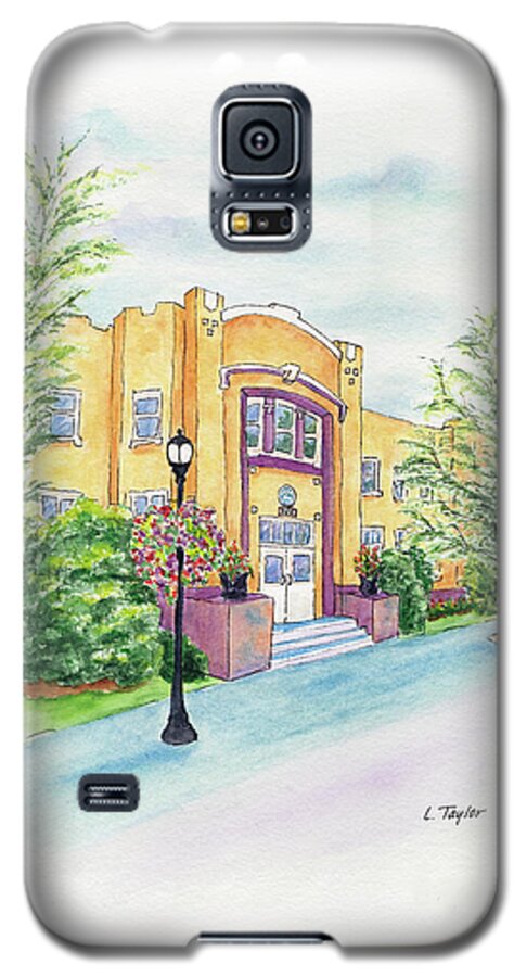 Historic Armory Galaxy S5 Case featuring the painting Historic Armory by Lori Taylor