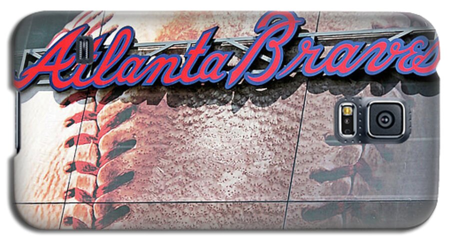 Atlanta Galaxy S5 Case featuring the photograph Atlanta Braves by Kristin Elmquist
