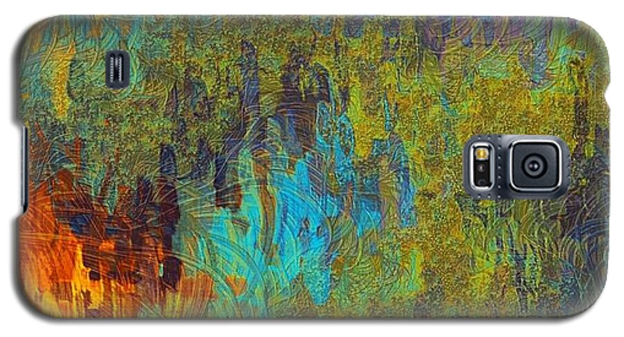 Autumn Galaxy S5 Case featuring the photograph Awashed in Beauty by Diane Lindon Coy