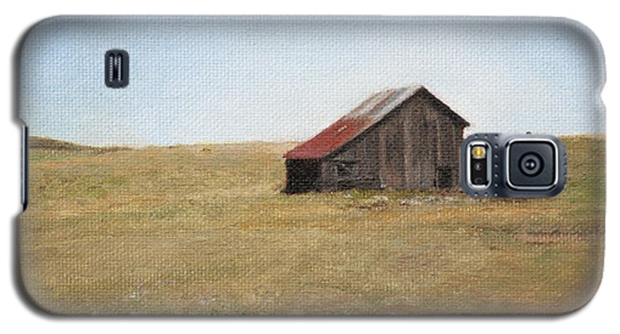 Landscape Galaxy S5 Case featuring the painting Barn by Joshua Martin