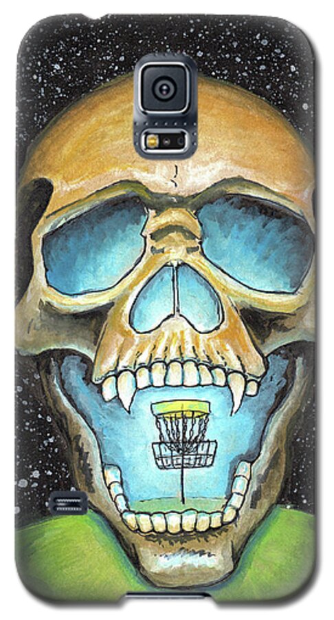 Gouache Galaxy S5 Case featuring the painting Basket Reaper by Adam Johnson